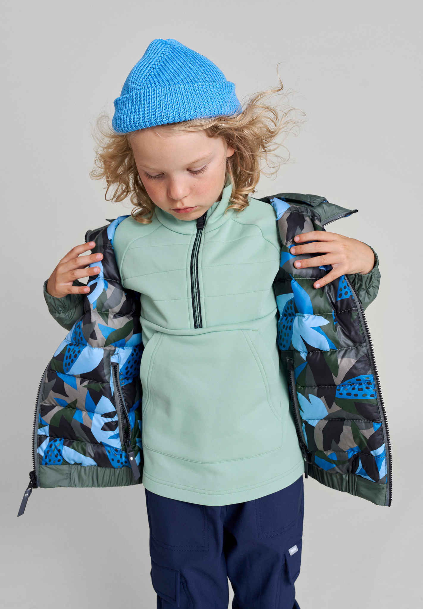 Reversible Light Down Jacket - Finnoo