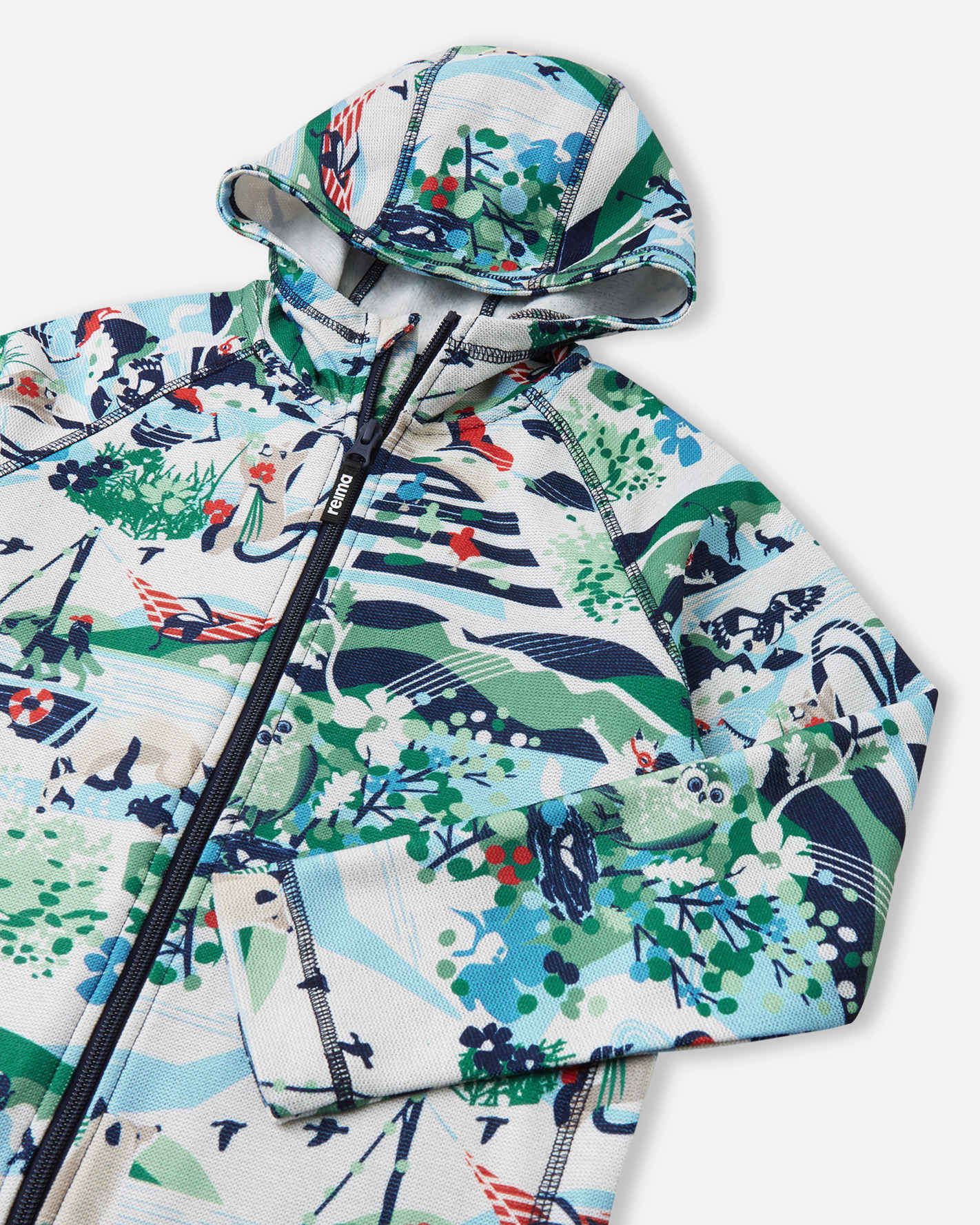 Fleece Full-Zip Hoodie - Haave