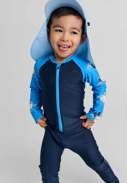 UPF 50+ One-Piece Swimsuit - Polskii